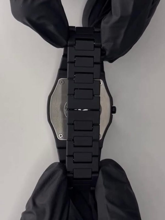 Black Arabic Aura Watch ( Parcel Open Allow)